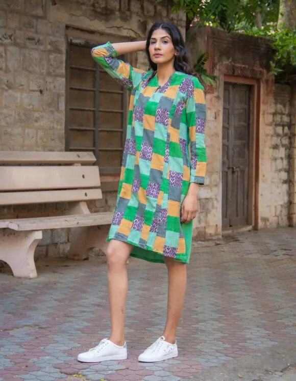 Art Nouveau Premium 4020- slow dress- Spring Green (1)