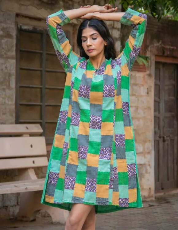 Art Nouveau Premium 4020- slow dress- Spring Green (6)