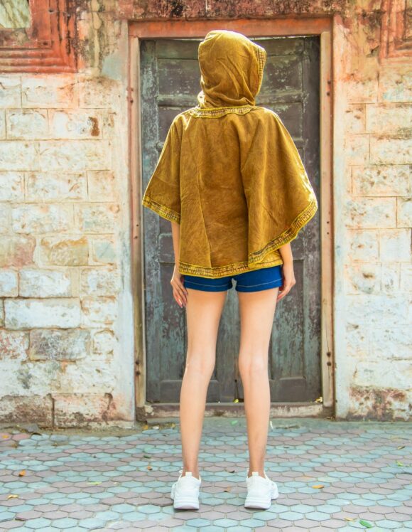 Art Nouveau Premium 3413- slow tunics- retro mustard (7)