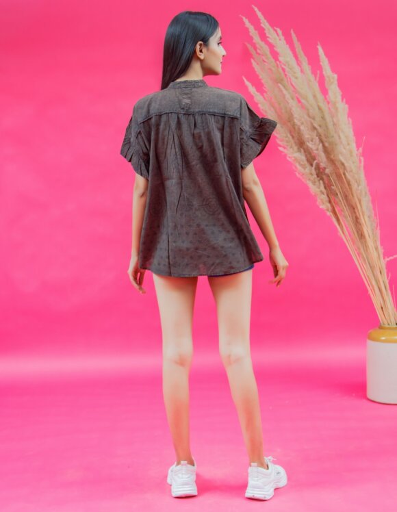 Art Nouveau Premium 4648- slow tunics- boho brown (5)