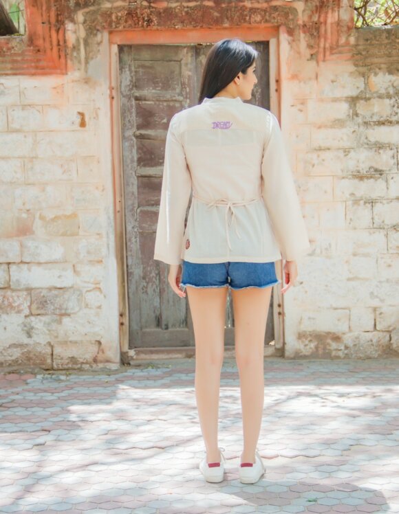 Art Nouveau 4820- slow tunics- vintage beige (5)