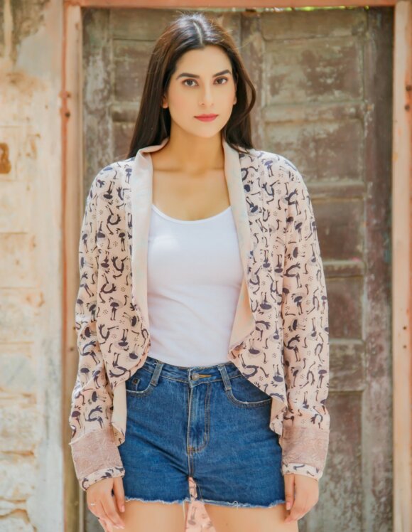 Art Nouveau Premium 4823- slow outerwear- retro beige (2.4)