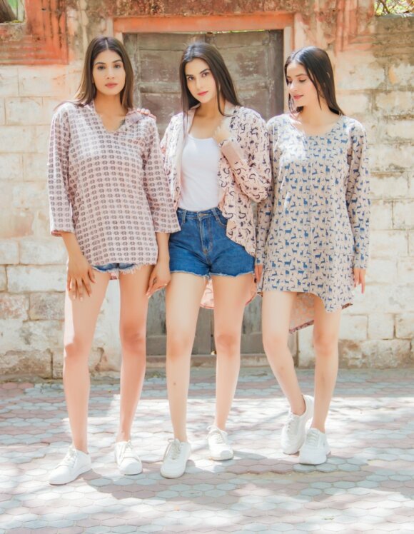 Art Nouveau Premium 4823- slow outerwear- retro beige (3)