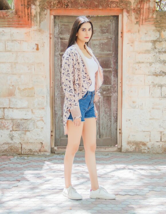 Art Nouveau Premium 4823- slow outerwear- retro beige (6)