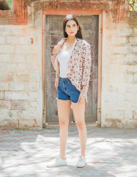 Art Nouveau Premium 4823- slow outerwear- retro beige (7)