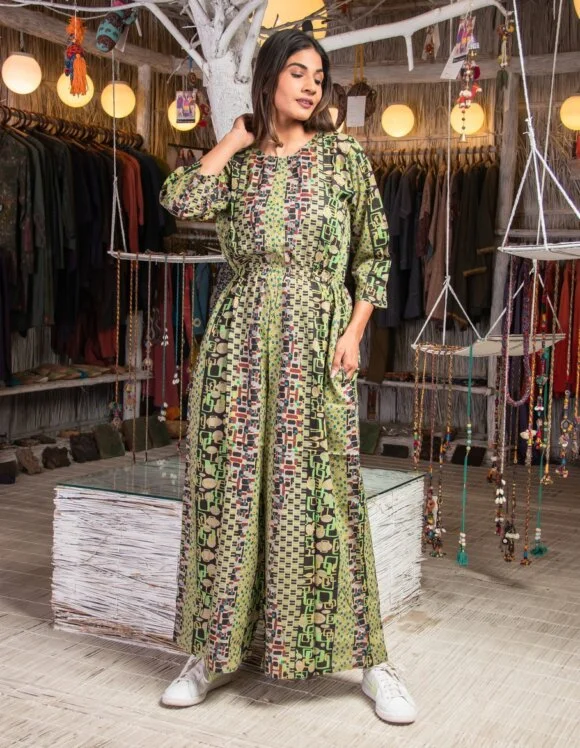 Art Nouveau 5260-Slow Jumsuit Lemony Green(0.6)