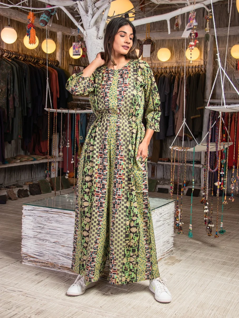 Art Nouveau 5260-Slow Jumsuit Lemony Green(0.6)