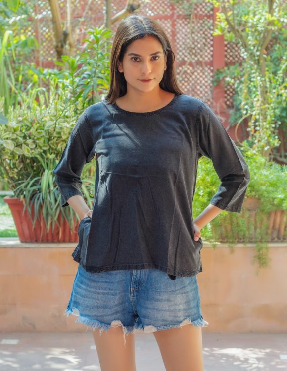 Positive Thoughts Are My Superpower French Influence Vintage Pullover Featuring Cute Pockets