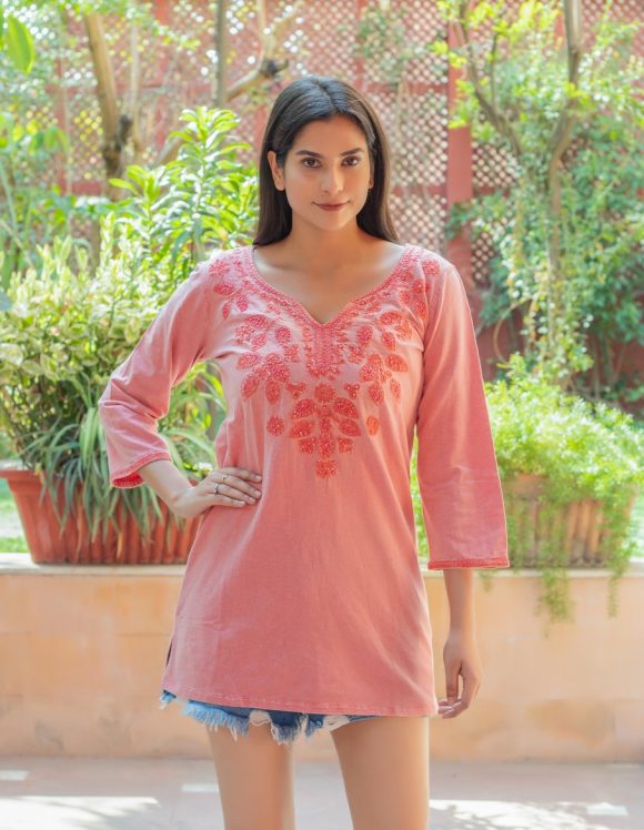 Casting Summer Elegance South American Influence Bohemian Dress Featuring Intricate Embroidery And Vintage Wash