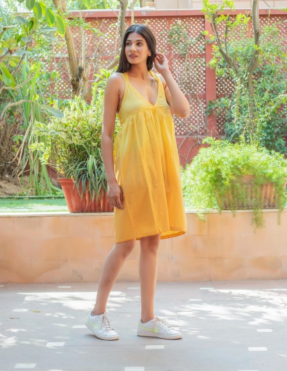 Sweetness of The Summer Endeavours Moroccan Influence Bohemian Dress Featuring Hand Gradation